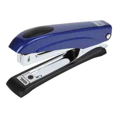 Степлер Buromax металевий МІНІ, 12 аркушів, (скоби №10), 110 х 25 х 45 мм, синій (BM.4150-02) Вінниця