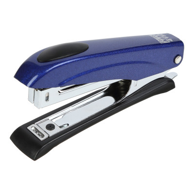 Степлер Buromax металевий МІНІ, 12 аркушів, (скоби №10), 110 х 25 х 45 мм, синій (BM.4150-02) Вінниця - фото 1