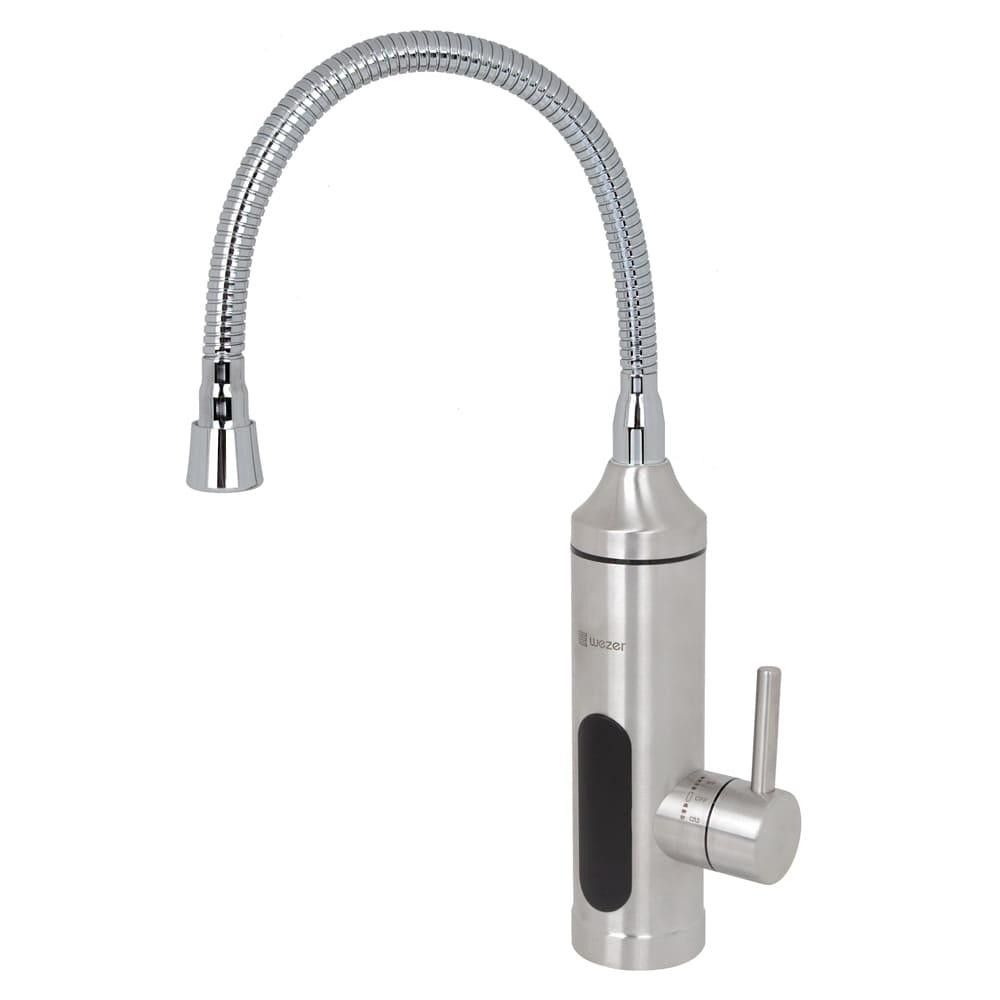 Проточный водонагреватель для кухни WEZER SDS-F06T с гибким изливом Киев - изображение 2