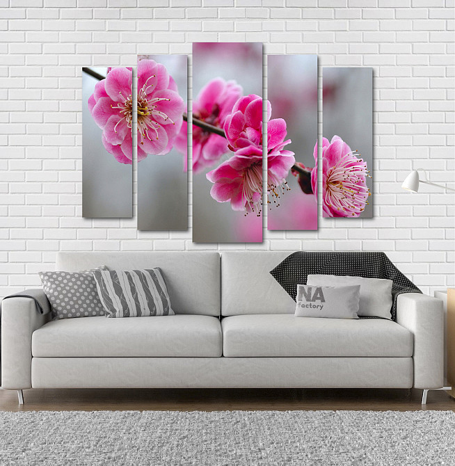 Модульная картина Цветы Весна Art-215_5 Киев - изображение 2