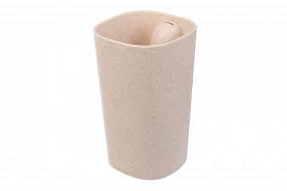 Еко стакан для зубної щітки 68-826, бежевий Винница