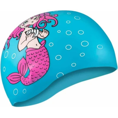 Шапка для плавання Aqua Speed Kiddie 142-Mermaid 1784 блакитний Діт OSFM (5908217617842) Вінниця - фото 1