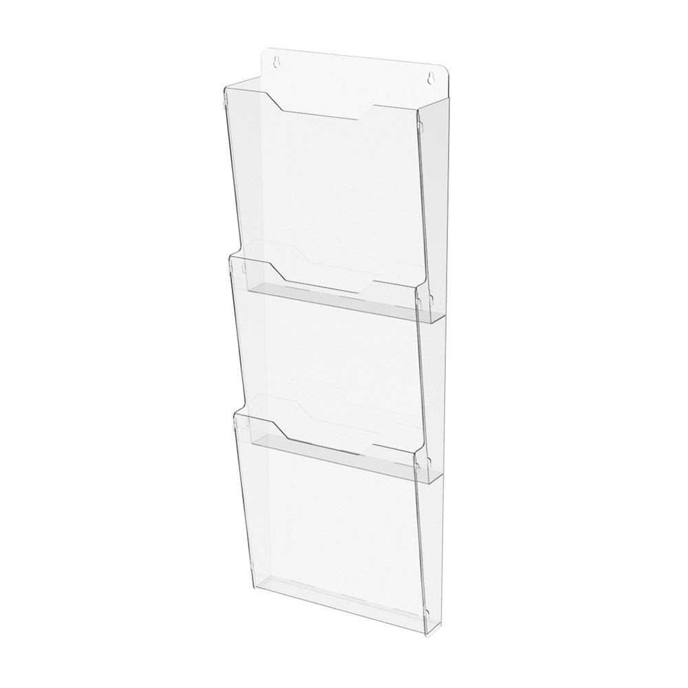 Кишеня буклетниця EKOSTAR А4 вертикальний 3 кишені Київ - фото 1