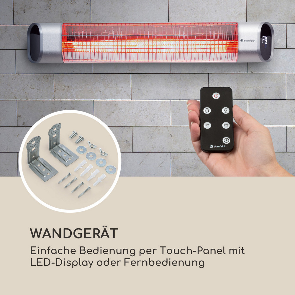 Золото нагрівача 2000 В темній хвилі ультрачервоне покрило срібло трубки вуглецю ІП65 алюмінієве Рівне - фото 8