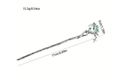 Шпилька для волосся китайська Місяць Київ - фото 4