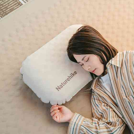 Подушка надувна ультралегка Naturehike CNK2300DZ024, прямокутна велика Рівне