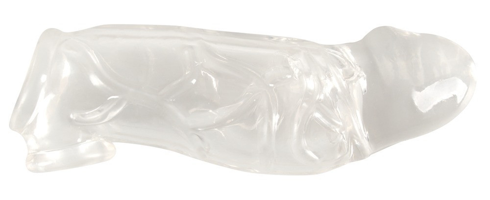 Насадка на пеніс Crystal Clear Penis Sleeve wit Sex Aura Київ - фото 2