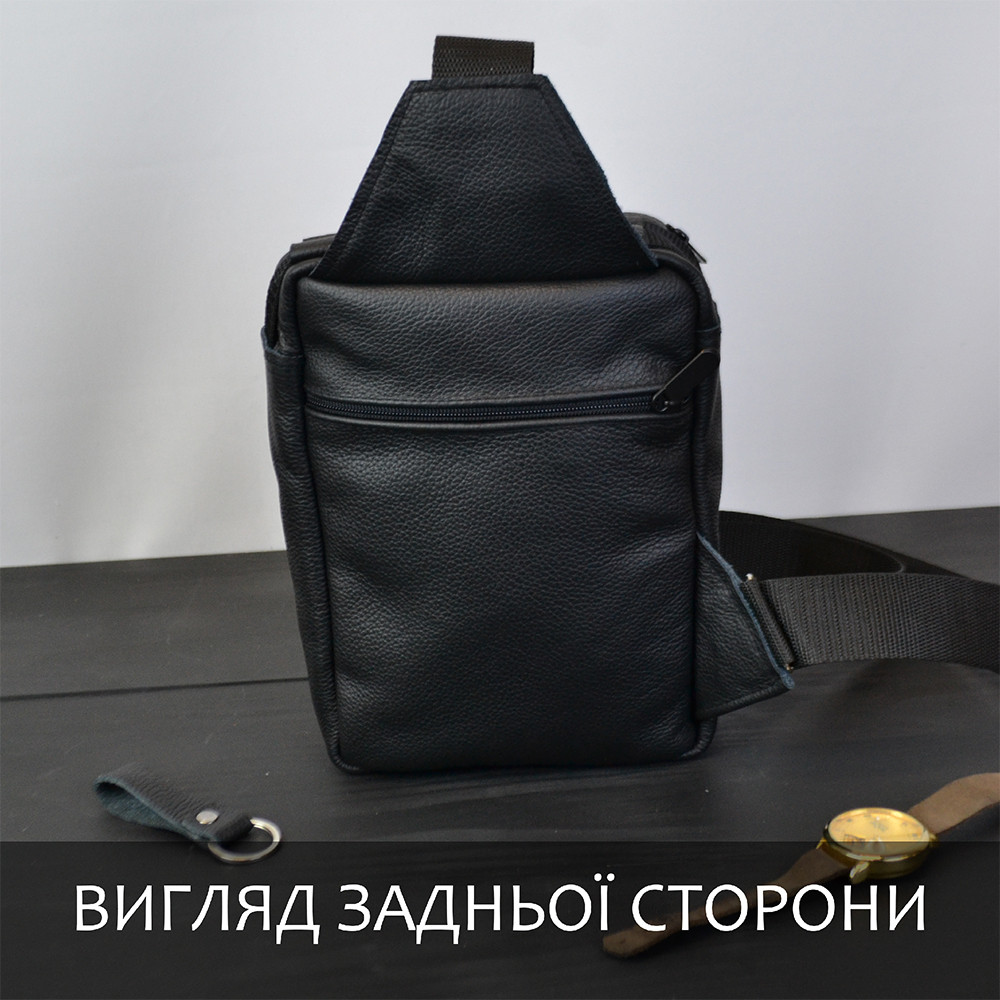 Мужская сумка кросс-боди, Практичная сумка-мессенджер, Мужская сумка барсетка для мужчины VN-17 Львов - изображение 20
