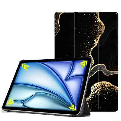 Чехол для планшета BeCover Smart Case Apple iPad Air 11" M2 2024 Black Abstraction (711598) Винница