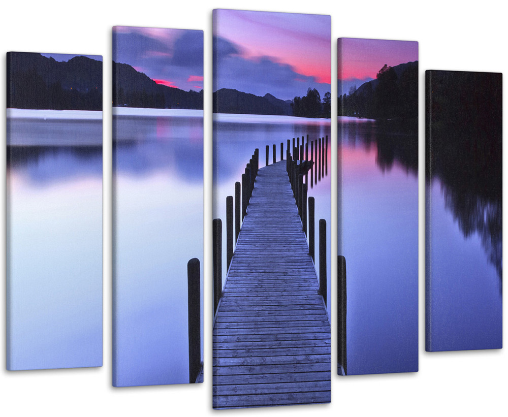 Модульная картина Природа Рассвет Art-78_5 Киев - изображение 1