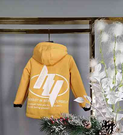 Демисезонная двусторонняя куртка для мальчиков на 6,7,8 лет Николаев