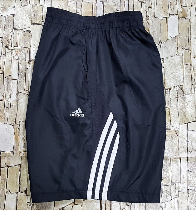 Мужские короткие шорты  Adidas плащевка p. ХXL(52 ) Киев - изображение 2