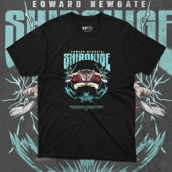 Футболка для подростка мальчика с принтом Ван Пис Whitebeard Размер 160 Anime10266 Днепр