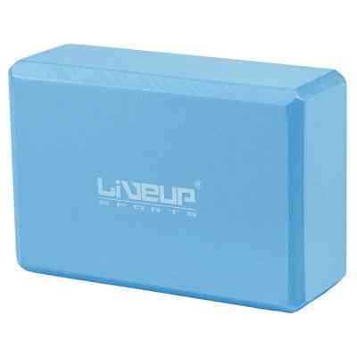 Блок для йоги LiveUp EVA Brick Уні 22,9 x 15,2 x 7,6см Синій (LS3233A-b) Вінниця