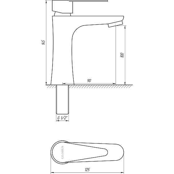Монокран Globus Lux ALPEN SUS-003M Луцк