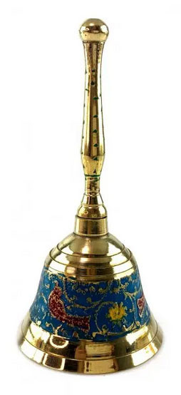 Колокольчик ручной из бронзы Птицы Киев - изображение 1