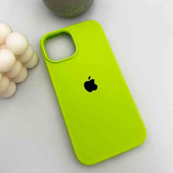 Чохол для смартфона Silicone Full Case AA Open Cam for Apple iPhone 15 24,Shiny Green Киев