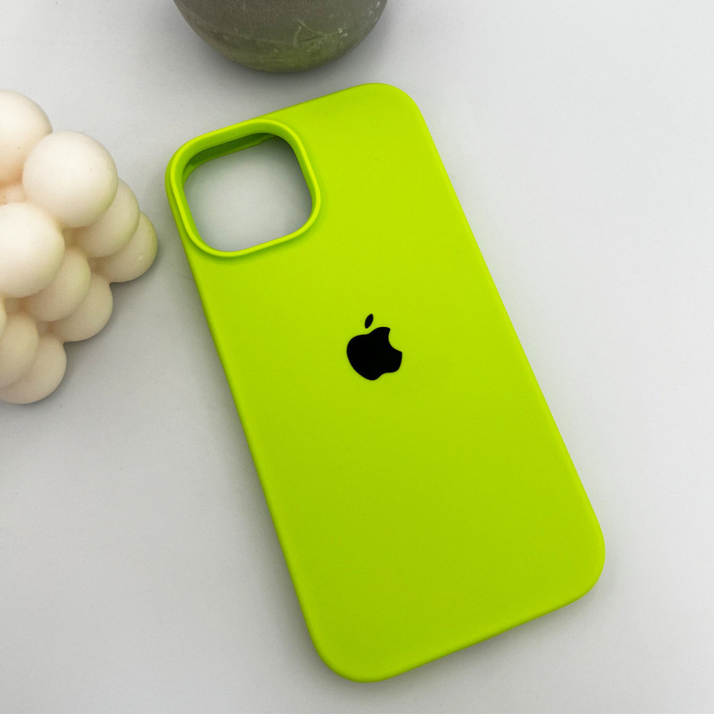 Чохол для смартфона Silicone Full Case AA Open Cam for Apple iPhone 15 24,Shiny Green Киев - изображение 4