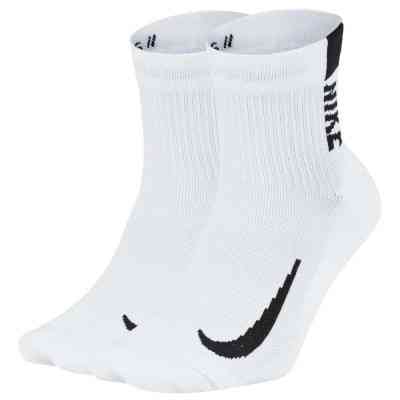 Носки Nike U NK MLTPLIER ANKLE 2PR - 144 SX7556-100 46-50 2 пари Білі (194275663043) Винница