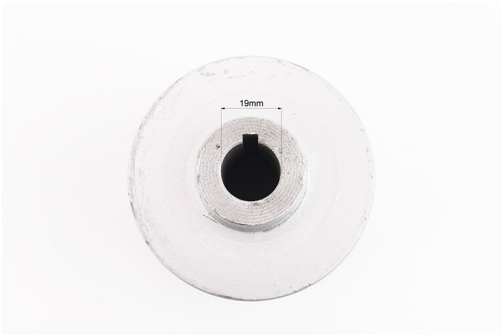 Шків під колінвал d-19mm (D-85mm, 3-х пазний, три пази під ремінь SPB, метал) 168F/170F Киев - изображение 3