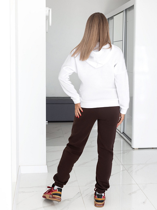 Женский теплый спортивный костюм 