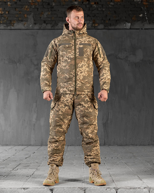 Тактический костюм горка пиксель теплый мужской ВСУ Одесса - изображение 6