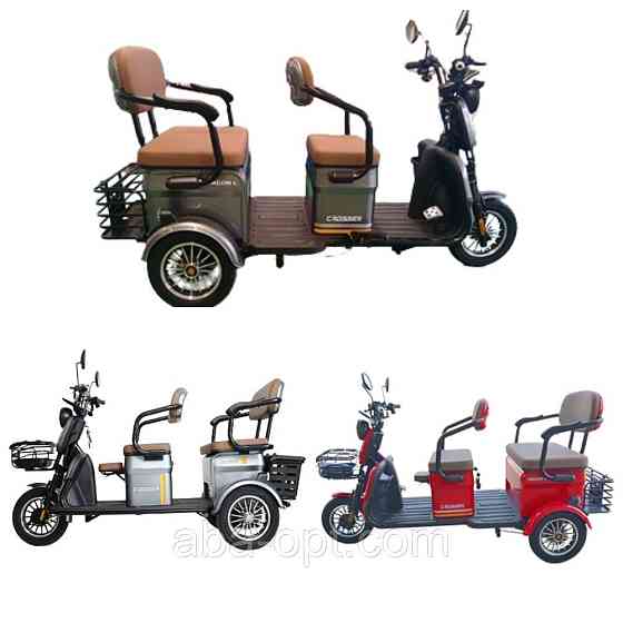 Електротрайк CORSO RAW-4 VAGON 1200W-72V-23Ah Шини: 3.00-10"купити дешево Україна Одеса