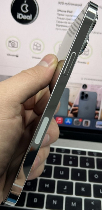 Айфон iPhone 13 Pro Max 128Gb. Silver Neverlock. Киев - изображение 4