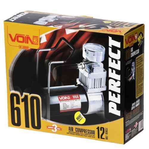 Автомобильный компрессор VOIN VP-610 150psi, 23A, 70л с клеммами Харьков