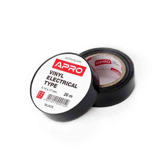 Стрічка ізоляційна 0,14мм*17мм*10м, чорна Харків