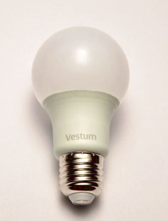 Лампочка светодиодная 220в 10W 3000K A60 Vestum Киев