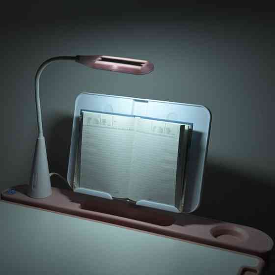 Детская Парта M 5068-8-2 со стулом, розовый, подставка для книги Винница