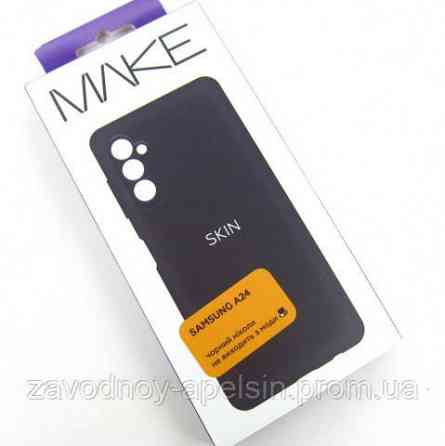 Samsung A24 A245 Силіконовий чохол Захист камери (чорний) Одеса
