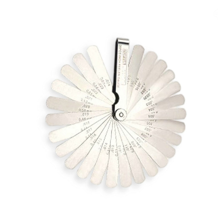 Щуп (к-т) 26 размеров (0.04-0.63мм) 90мм клапанов Мукачево - изображение 1