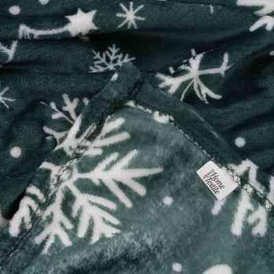 Плед Ardesto Christmas Flannel 160х200см, 100% полиэстер, елочки (ART0128PB) Винница