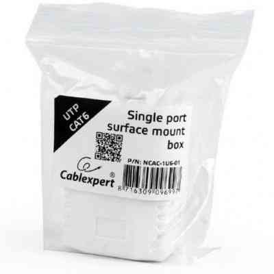 Комп&apos;ютерна розетка Cablexpert RJ45x1 UTP cat.6 (NCAC-1U6-01) Вінниця