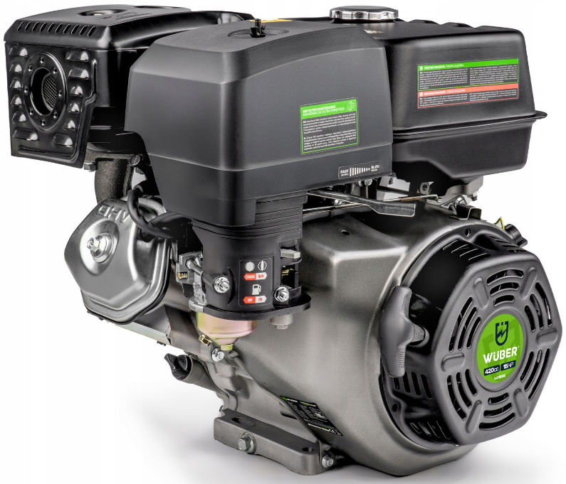 Двигатель внутреннего сгорания 420см3 15л.с. ВАЛ 25,4мм Wuber W41006 (Польша) Киев - изображение 3