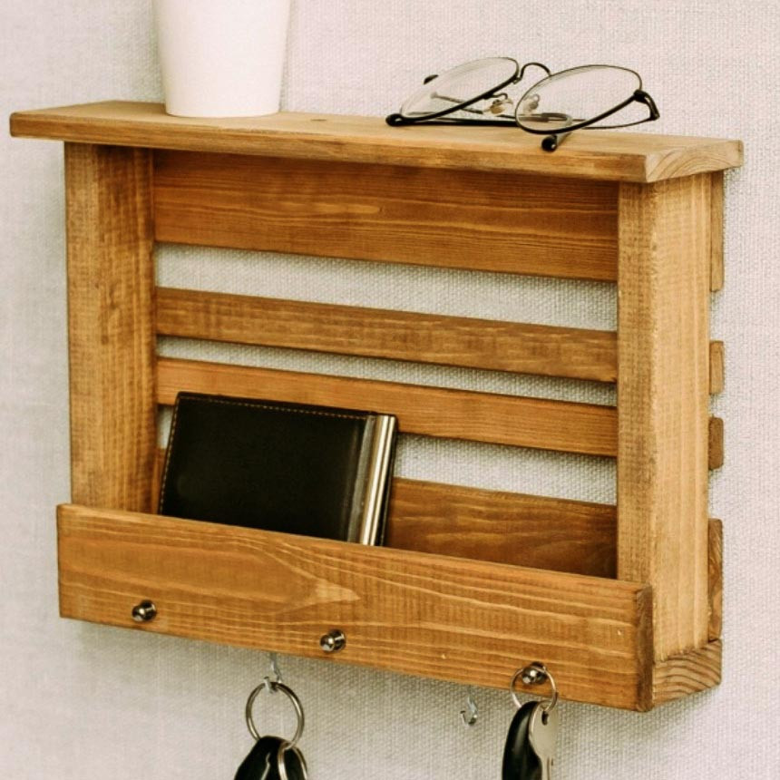 Ключница деревянная 