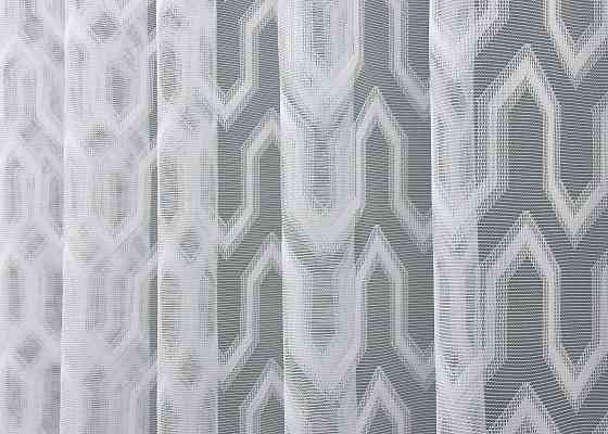 Тюль VR-Textil 1992т Жаккард Белый 400х270 см (42-1037) Киев