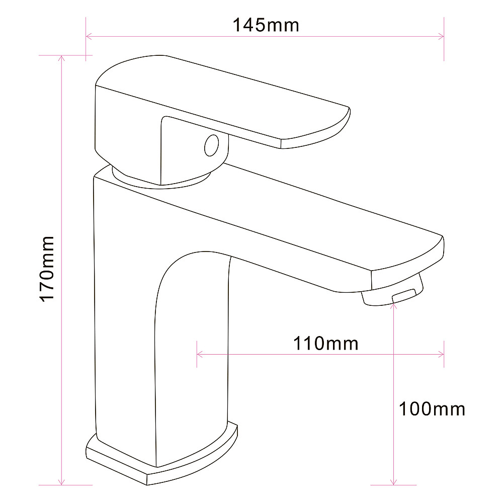 Змішувач для умивальника Globus Lux ALFA GLAL-0401 Тернополь - изображение 8