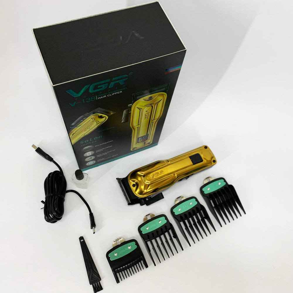 Тример для стрижки акумуляторний професійний VGR V-138 Машинка для стрижки дому PA-53 Київ - фото 9