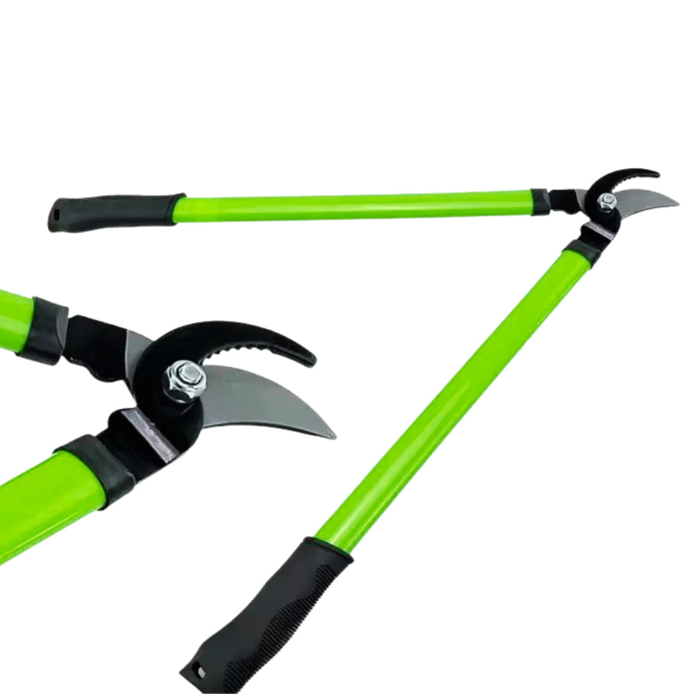 Сучкоріз садовий, секатор для саду і підрізування гілок з довгими 62 см прогумованими ручками, зелений Кам'янець-Подільський - фото 7