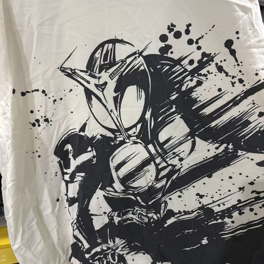 Футболка для хлопчика з принтом аніме Аніме Камен Рідер Кабуто оверсайз (зріст від 165 до 180) Чорний Дніпро - фото 2