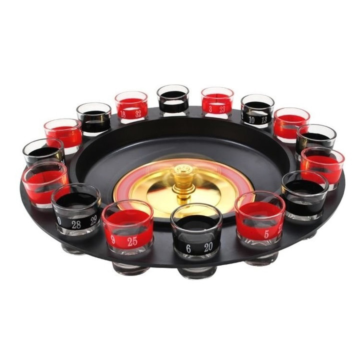 Алкогольна рулетка з чарками ігровий набір "П'яна рулетка" 16 чарок, Гра для розваг на вечірці QU-29 Львів - фото 8