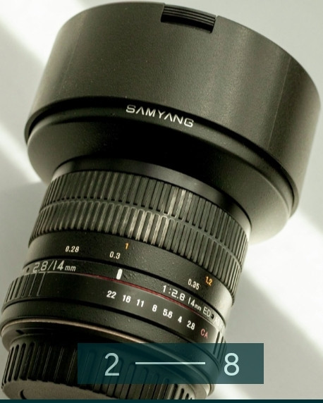 Об'єктив Samyang 14mm. F2.8 Canon EF. Ідеальний стан! Київ - фото 7
