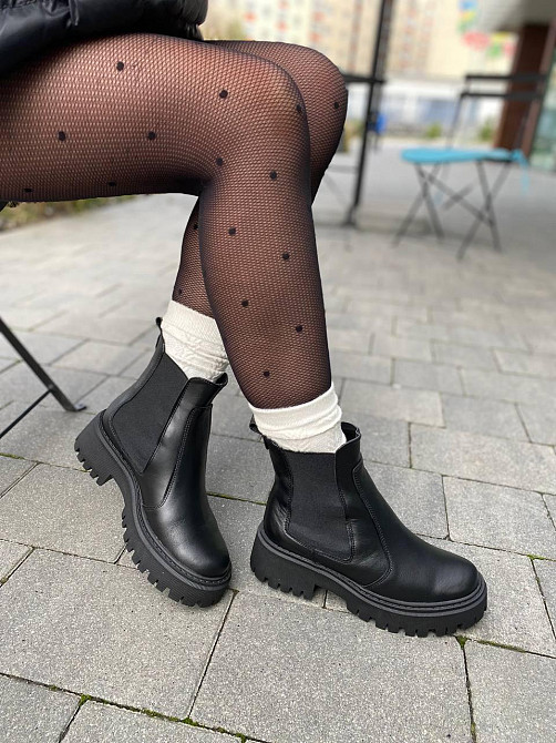 Edan Instruments Черевики жіночі EDAN 17/2 чорні (зима, шкіра натуральна) (6101) 37 Коломыя - изображение 1