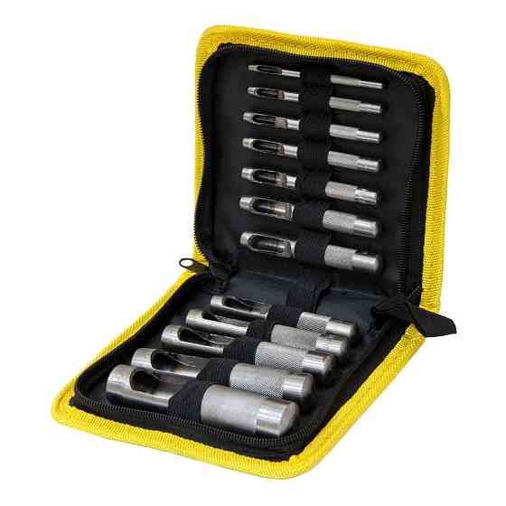 Sigma Набор просечек 12ед 3-10, 12, 14, 16, 19мм (чехол) SIGMA (4328431) Киев