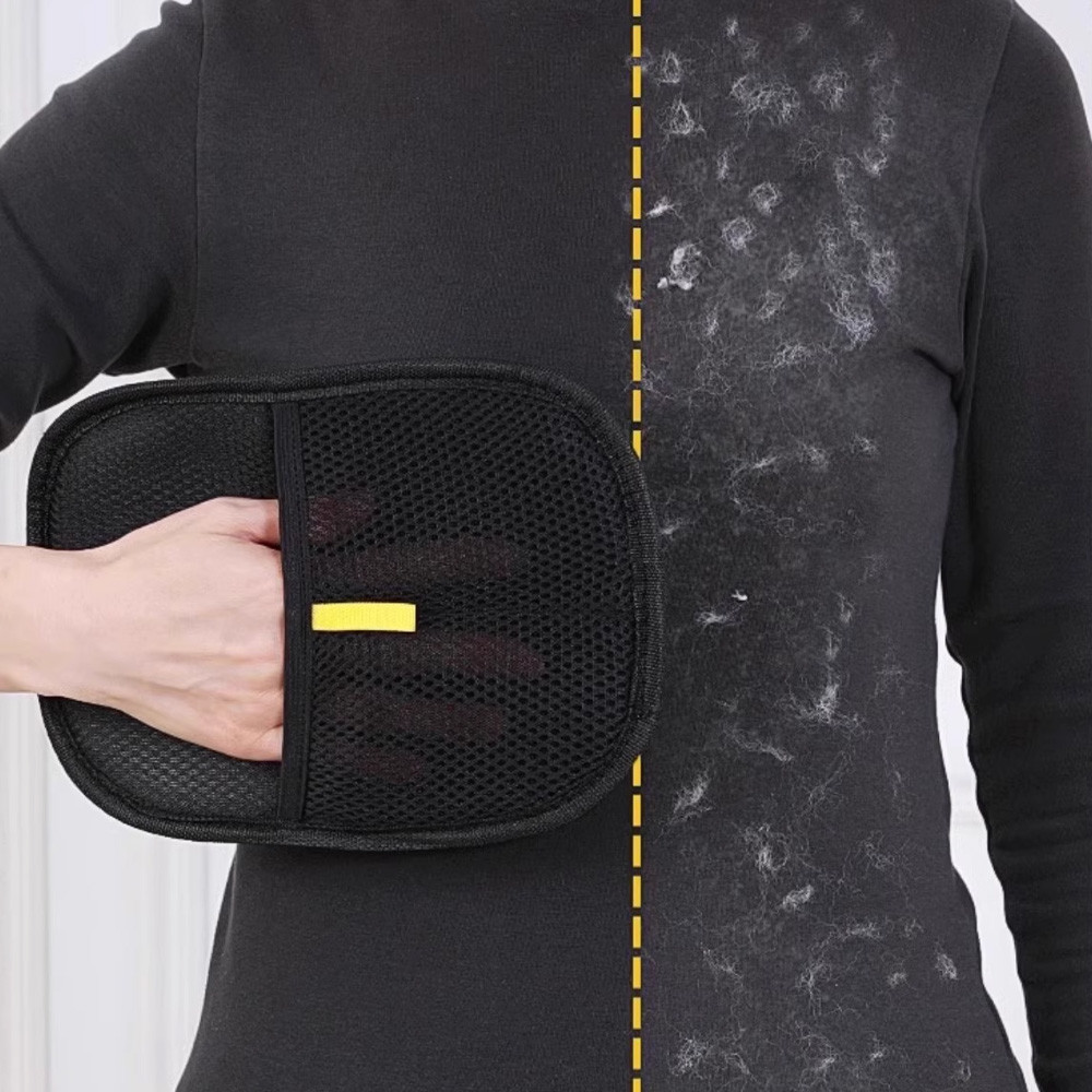 Двостороння рукавичка для вичісування вовни 24*16 см SBR Київ - фото 3