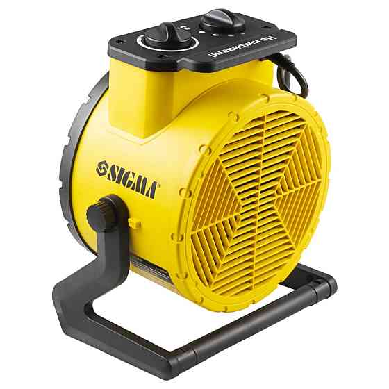 Sigma Электрическая тепловая пушка с керамическим нагревателем 3.0кВт (ударостойкий пластик) SI Киев