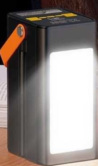 Повербанк огромной емкости HOCO DB49 100000 мАч, 22,5 Вт, LED фонарь. Харьков - изображение 3